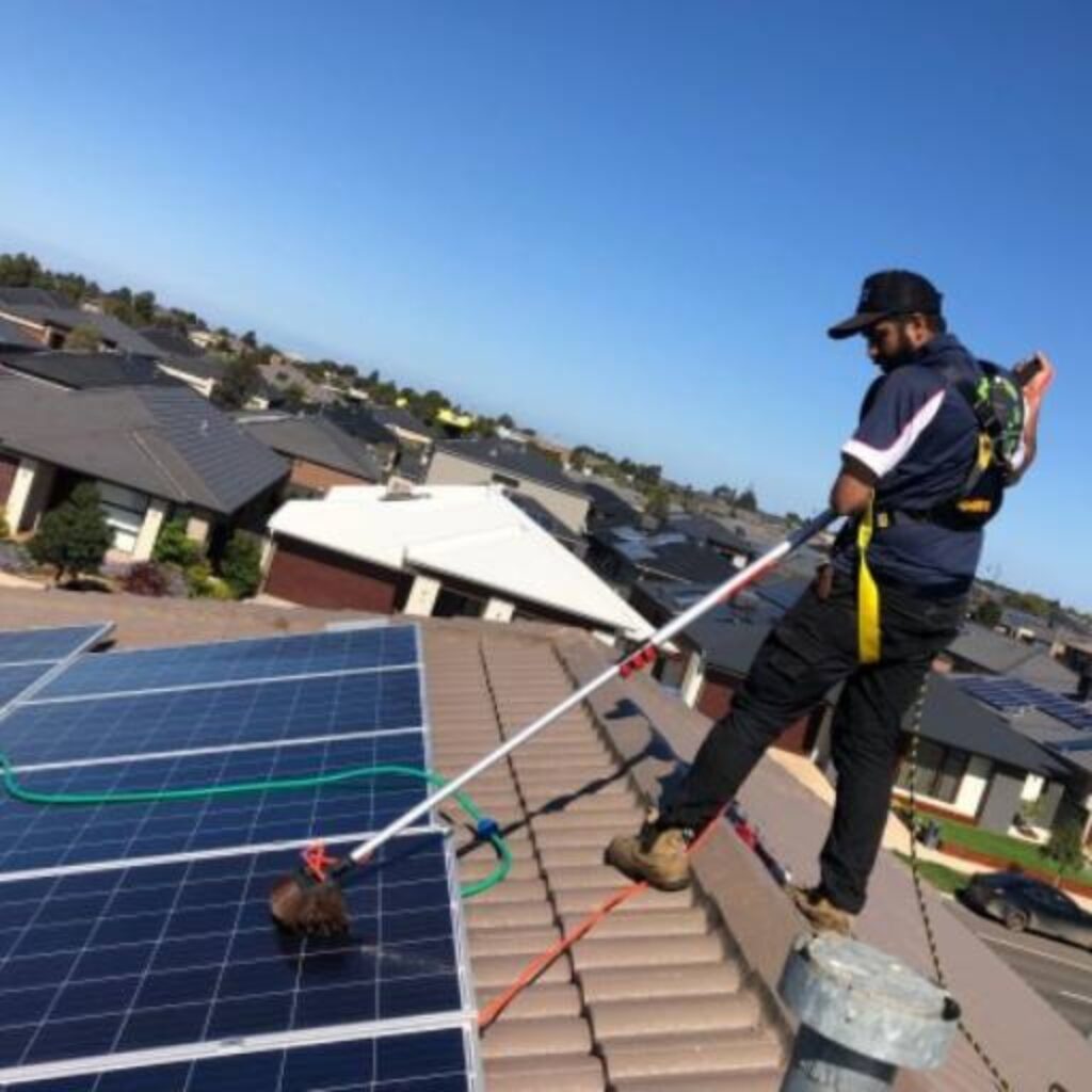 solar panel cleaning services