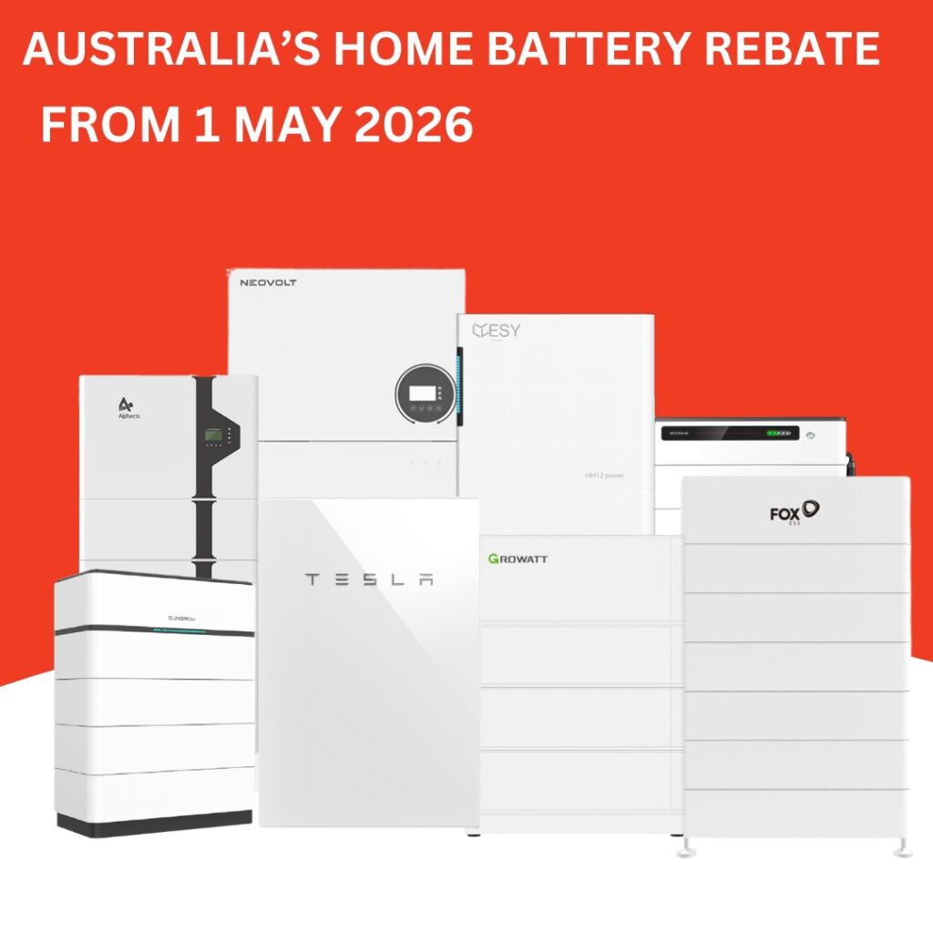 solar battery rebate Australia