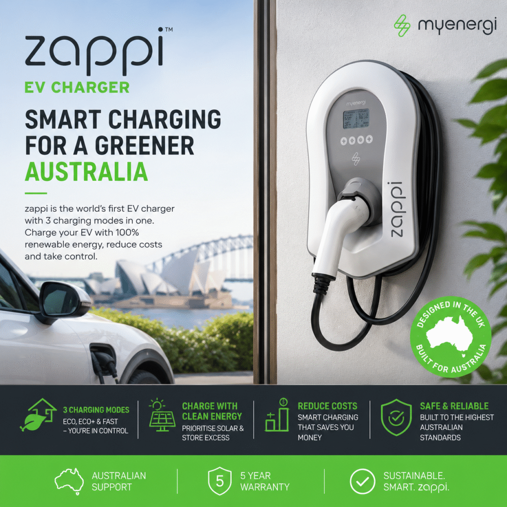 Zappi EV Charger Australia